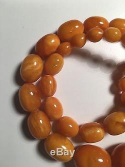 Natural Baltic Amber Necklace, 71.3 Gram, with GCS Certificate