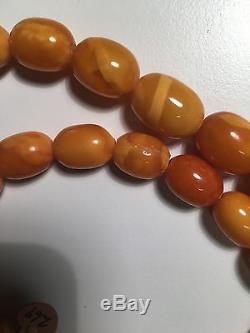 Natural Baltic Amber Necklace, 71.3 Gram, with GCS Certificate