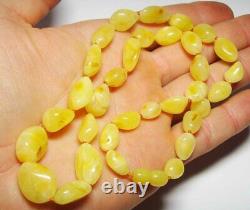 Natural Baltic Amber Necklace Amber Beads Necklace Amber Jewelry Genuine Amber