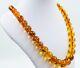 Natural Baltic Amber Necklace Amber Beads Necklace Amber Jewerly Kolye pressed