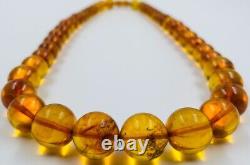 Natural Baltic Amber Necklace Amber Beads Necklace Amber Jewerly Kolye pressed