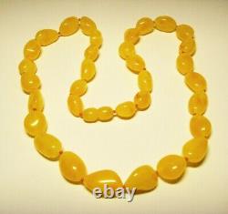 Natural Baltic Amber Necklace Amber beaded Necklace A-900