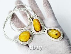 Natural Baltic Amber Necklace Antique Amber Collier Women's Jewelry Necklace