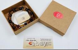 Natural Baltic Amber Necklace Genuine Amber Beads Necklace pressed