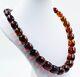 Natural Baltic Amber Necklace Genuine Amber Necklace adults pressed