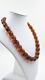 Natural Baltic Amber Necklace Large Amber Beads necklace pressed 57gr