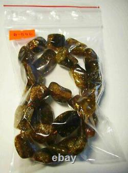 Natural Baltic Amber Necklace Raw Amber Beads Necklace for adults Genuine Amber