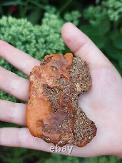 Natural Baltic Amber Raw Stone 15 grams