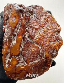 Natural Baltic Amber Raw Stone 269g. Original Poland Kahrab Bernstein Kehribar
