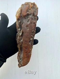 Natural Baltic Amber Raw Stone 312gr. Tiger Egg Yolk Beeswax Kahraman Bernstein