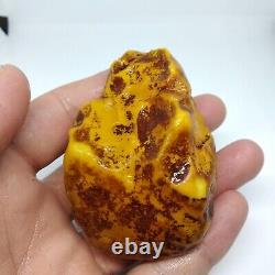 Natural Baltic Amber Raw Stone 50gr Tiger