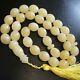 Natural Baltic Amber Rosary Islamic Prayer 33 Beads 98g