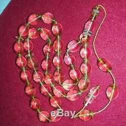 Natural Baltic Amber Rosary Islamic Prayer 33 Beads Olive 43g