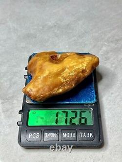 Natural Baltic Amber Stone 172 Grams