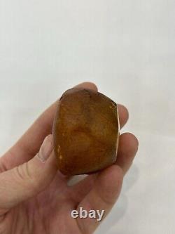 Natural Baltic Amber Stone 90 gramsRaw White Royal stone