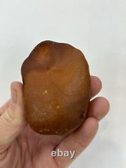 Natural Baltic Amber Stone 90 gramsRaw White Royal stone