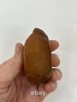 Natural Baltic Amber Stone 90 gramsRaw White Royal stone