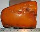Natural Baltic Amber Stone. Egg Yolk/Butterscotch color. 188 g (A019)