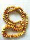 Natural Baltic Amber Vintage Knotted Necklace- 70 cms 42 Gram