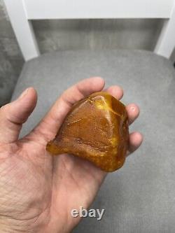 Natural Baltic Amber White Royal stone 166 grams kehribar kahraman Raw Amber