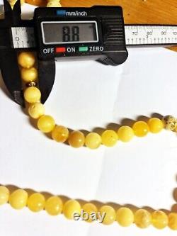 Natural Baltic Amber rosary 30 gr. From poland
