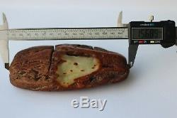 Natural Baltic Amber stone 301 grams