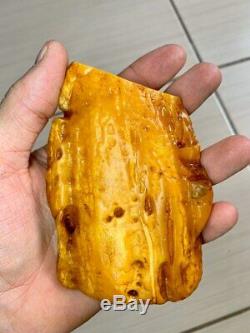 Natural Baltic Tiger Style Amber Stone 156g