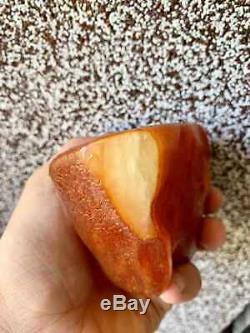 Natural Baltic Tiger Style Amber Stone 273g