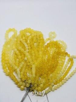 Natural Baltic amber 107,9 gram ISLAMIC 33 beads Lot 17
