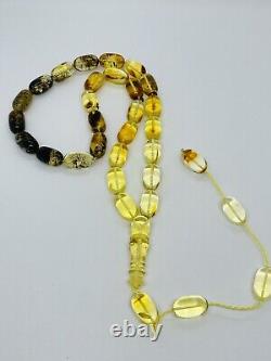 Natural Baltic amber 33,5 gram ISLAMIC 27 beads