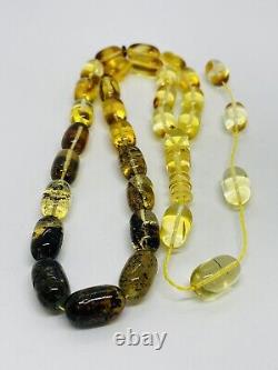 Natural Baltic amber 33,5 gram ISLAMIC 27 beads