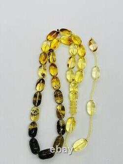 Natural Baltic amber 33,5 gram ISLAMIC 27 beads