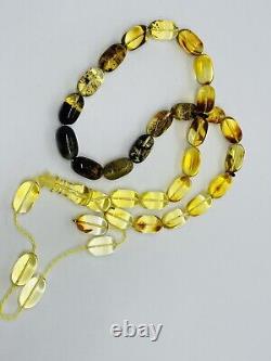 Natural Baltic amber 33,5 gram ISLAMIC 27 beads