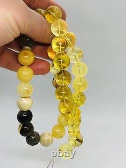 Natural Baltic amber 79,6 gram ISLAMIC 33 beads
