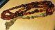 Natural Baltic amber Islamic rosary misbaha 24 gr