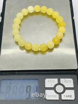 Natural Baltic amber bracelet 9gram