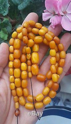 Natural Baltic butterscotch amber necklace 36.30 Grams