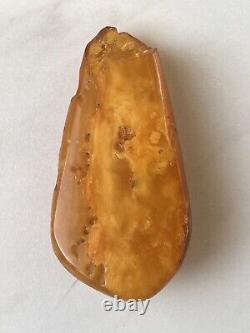 Natural Big Baltic Amber Stone, Pendant 36 grams