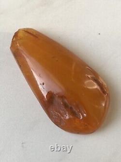 Natural Big Baltic Amber Stone, Pendant 36 grams