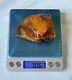 Natural Big Baltic Amber Stone Raw 70 grams. Egg yolk