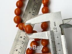 Natural Butterscotch Yolk Baltic Amber Beads Rosary Kahrman Misbah Tesbih 61,7gr