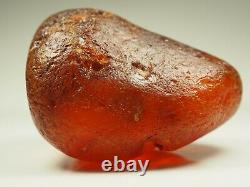 Natural Cherry Color Genuine BALTIC AMBER STONE 59 g. RS318v