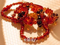 Natural Cognac BALTIC AMBER Necklace 15.67g R101054
