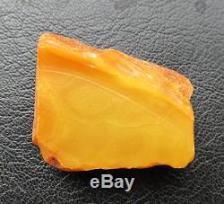 Natural Genuine Butterscotch Egg Yolk Baltic Amber Stone 24g