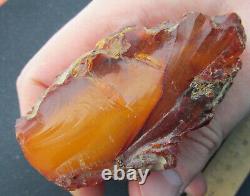 Natural Genuine Butterscotch Egg Yolk Baltic Amber Stone 81g