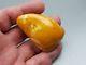 Natural Old 17.03 gr. Butterscotch Egg Yolk Baltic Amber Brooch