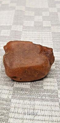 Natural Raw Vintage Antique Yellow Red Scotch Baltic Amber Stone