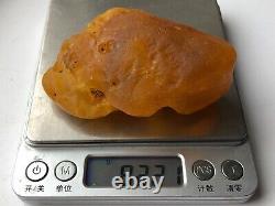 Natural Raw YELLOW Baltic Amber Stone 82GR