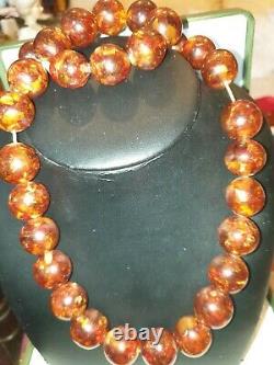 Natural baltic amber necklace 155 grmes
