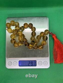 Natural baltic amber rosary